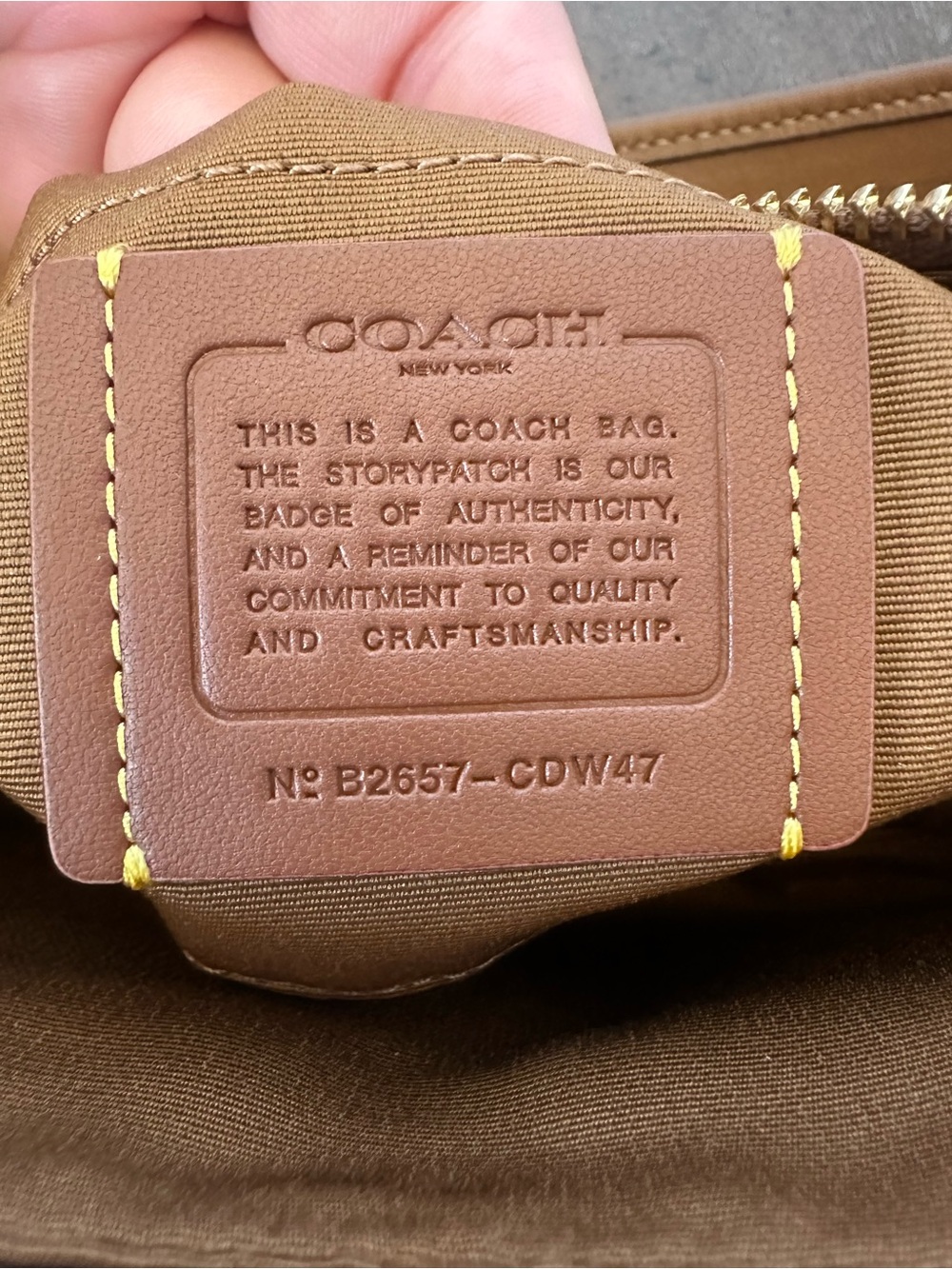 Coach Ashton Shoulder Bag in Haircalf with Cow Print - Picture 9 of 16
